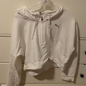 Puma oversized Crop Hoodie